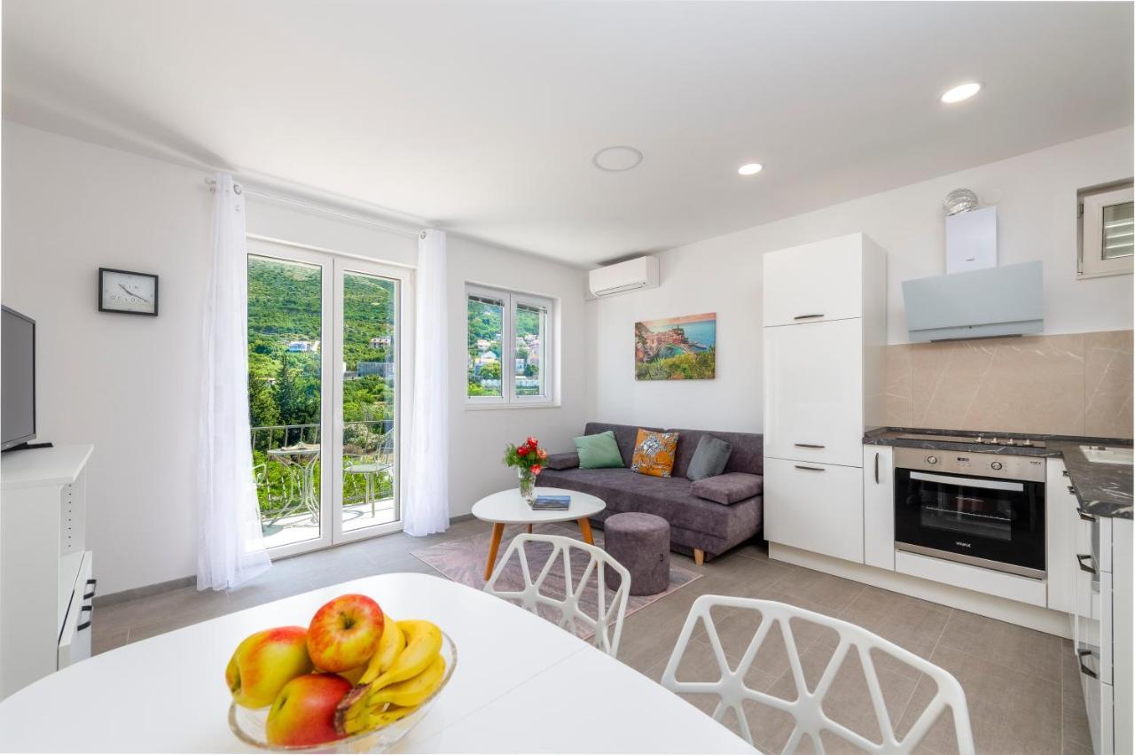 Villa California Apartments Цавтат Экстерьер фото