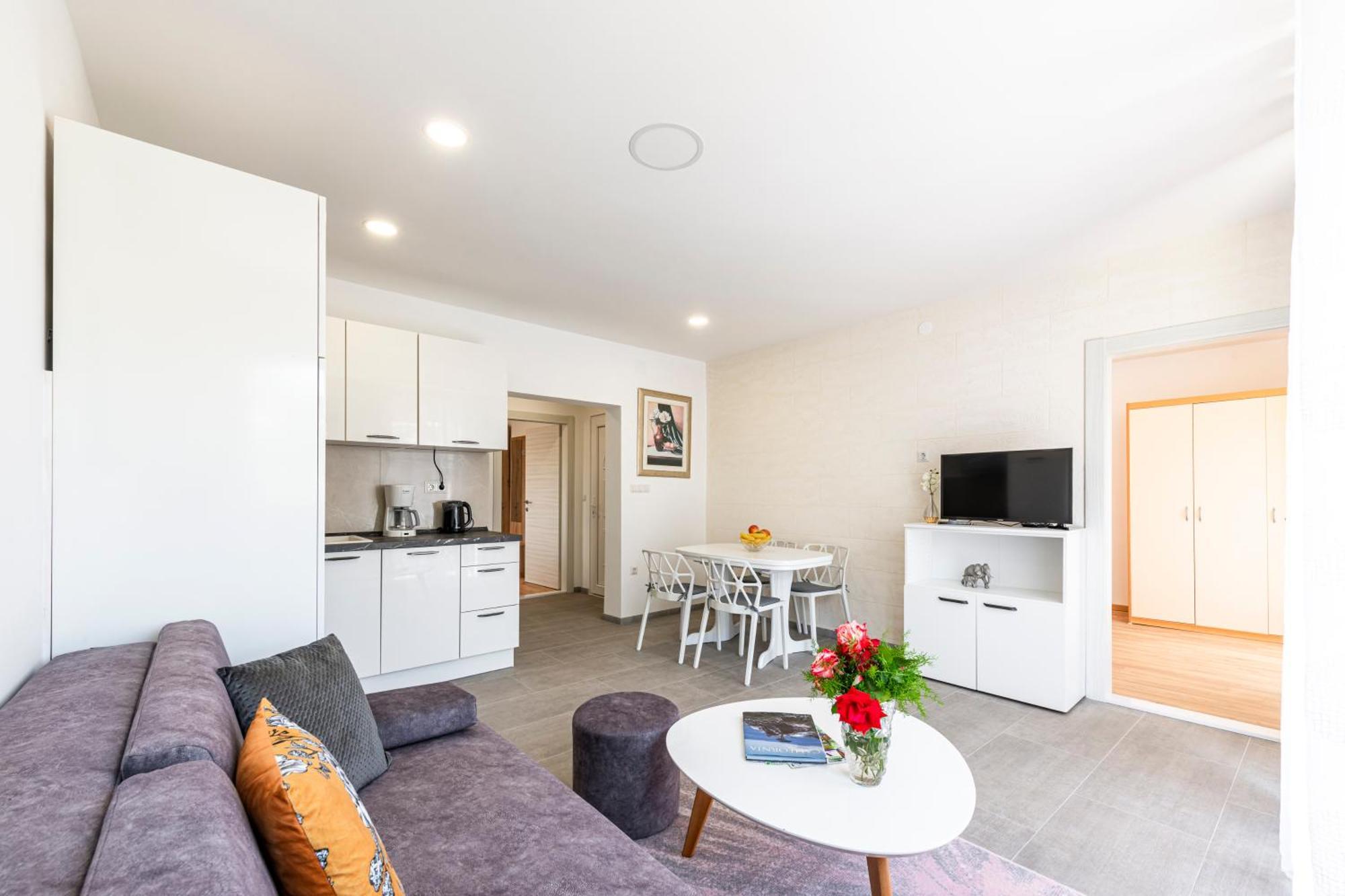 Villa California Apartments Цавтат Экстерьер фото