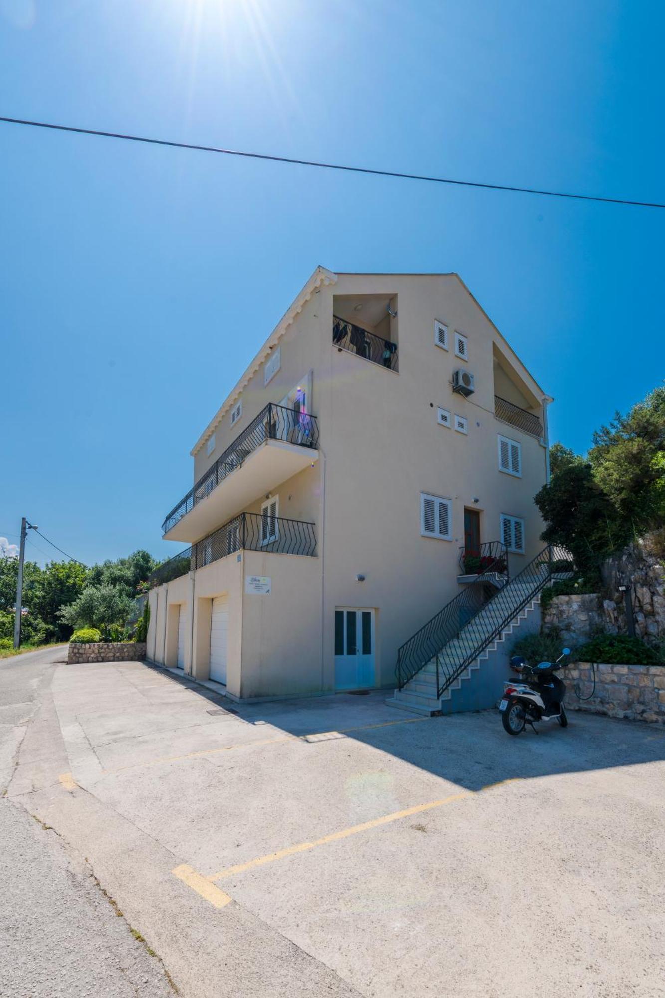 Villa California Apartments Цавтат Экстерьер фото