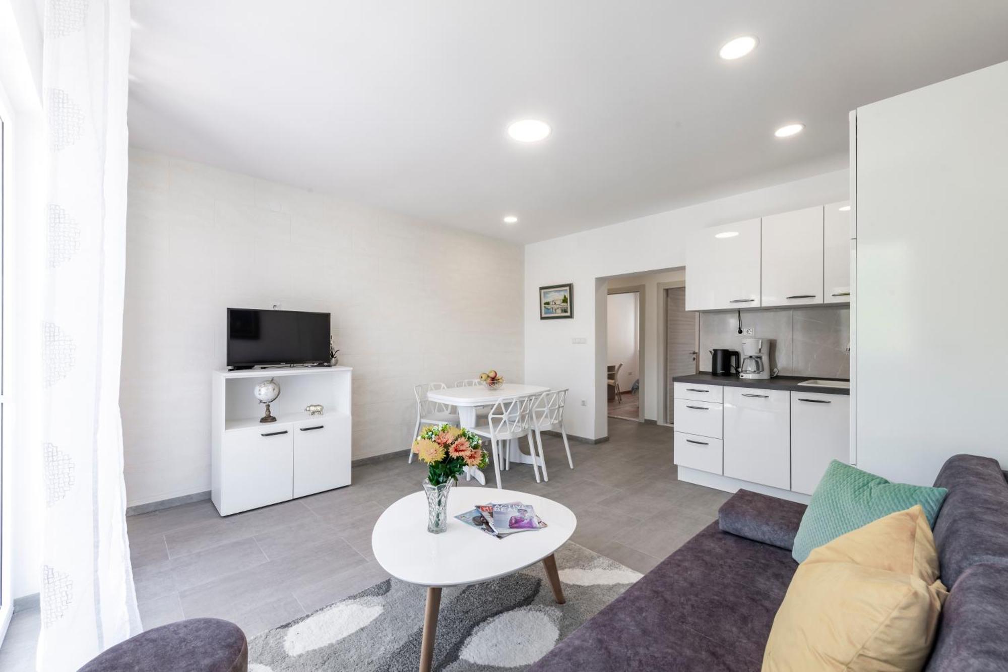 Villa California Apartments Цавтат Экстерьер фото