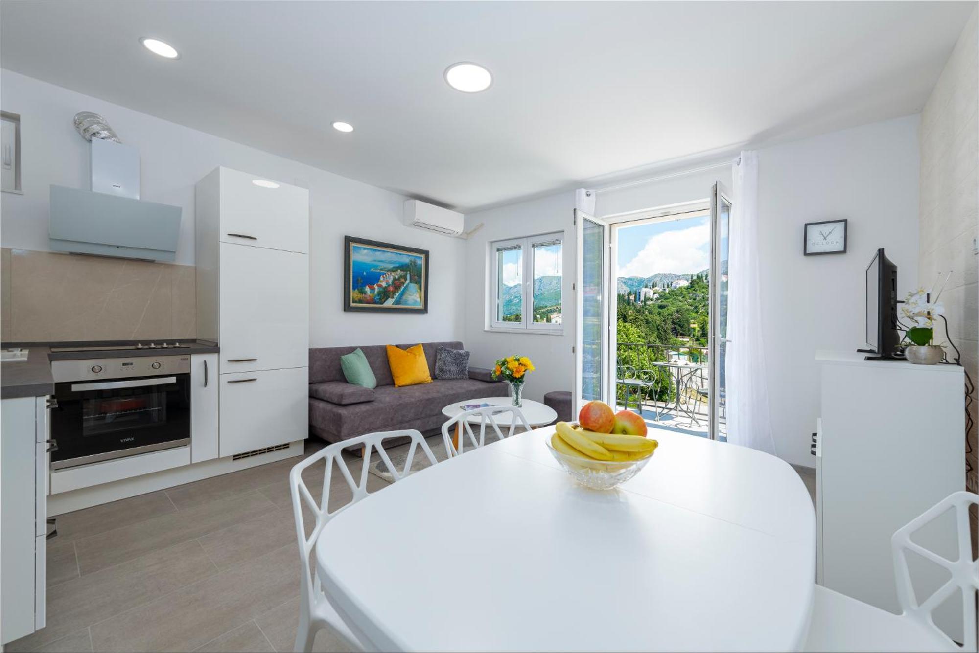 Villa California Apartments Цавтат Экстерьер фото