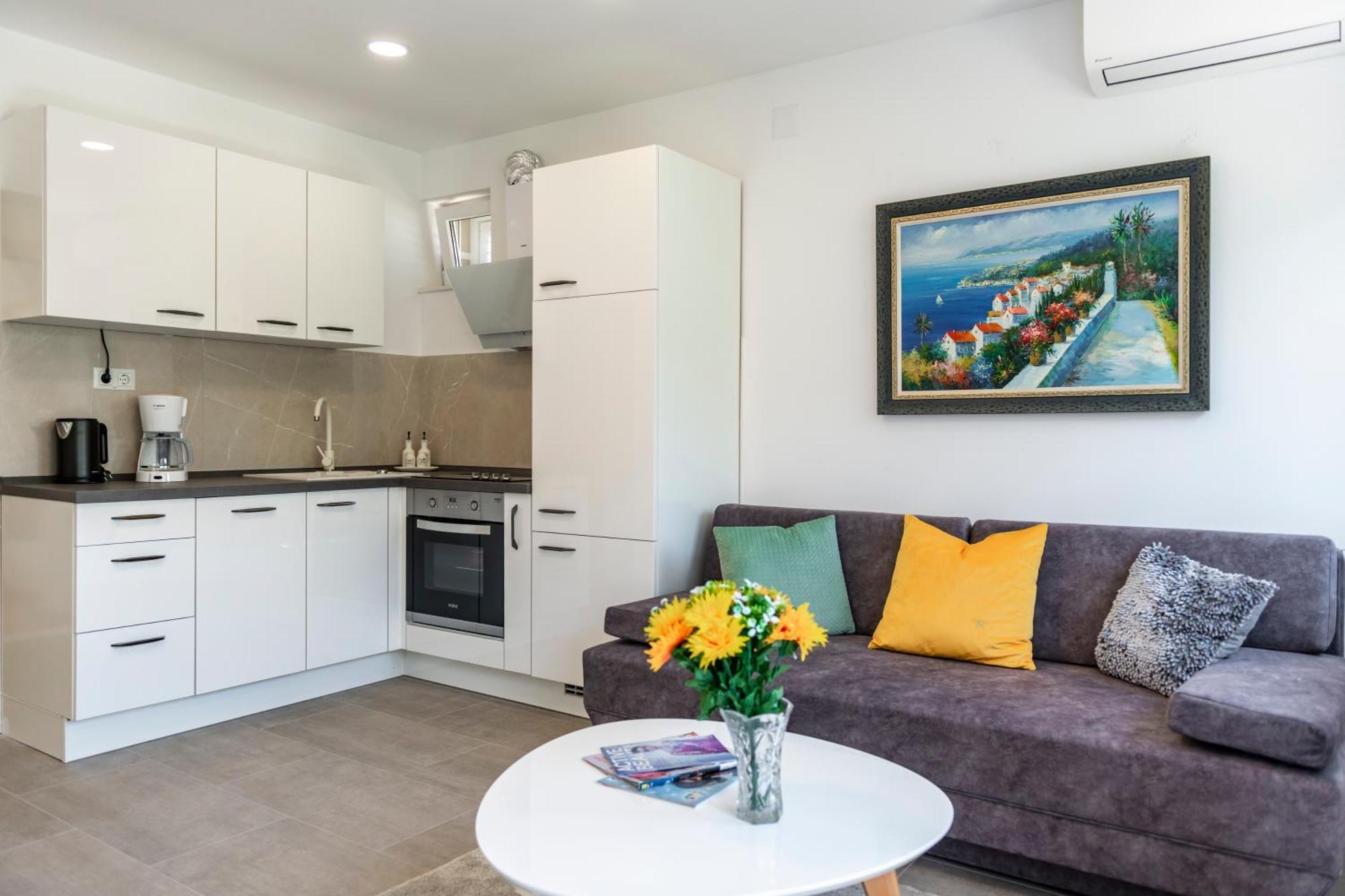 Villa California Apartments Цавтат Экстерьер фото