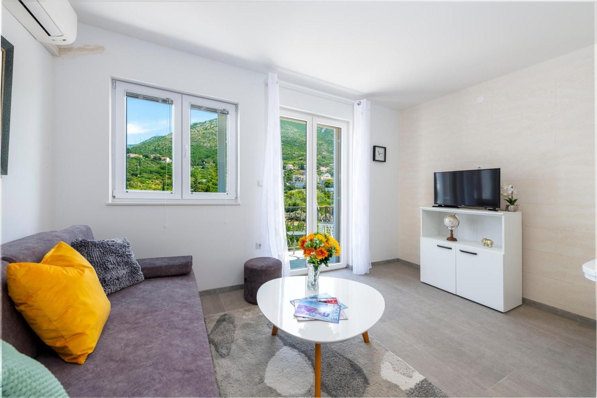 Villa California Apartments Цавтат Экстерьер фото