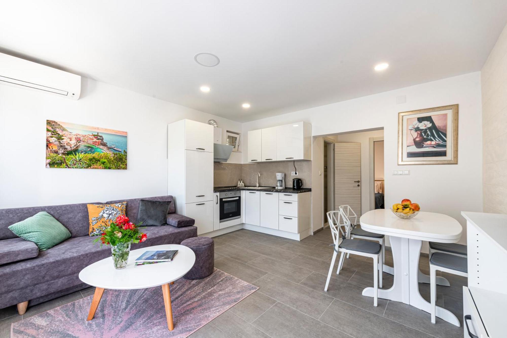 Villa California Apartments Цавтат Экстерьер фото