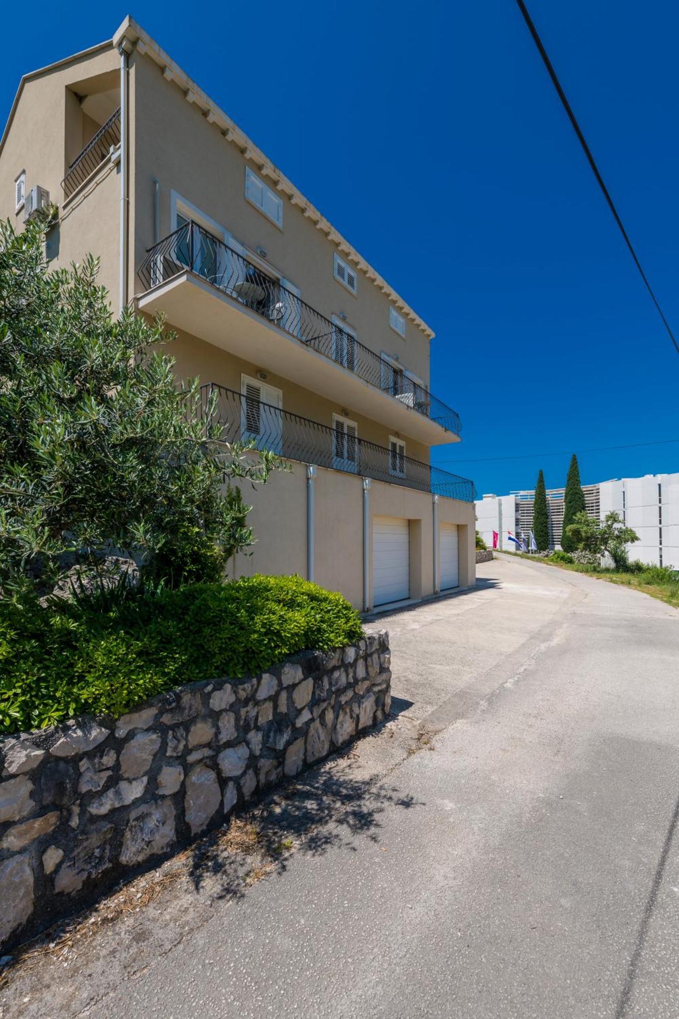 Villa California Apartments Цавтат Экстерьер фото